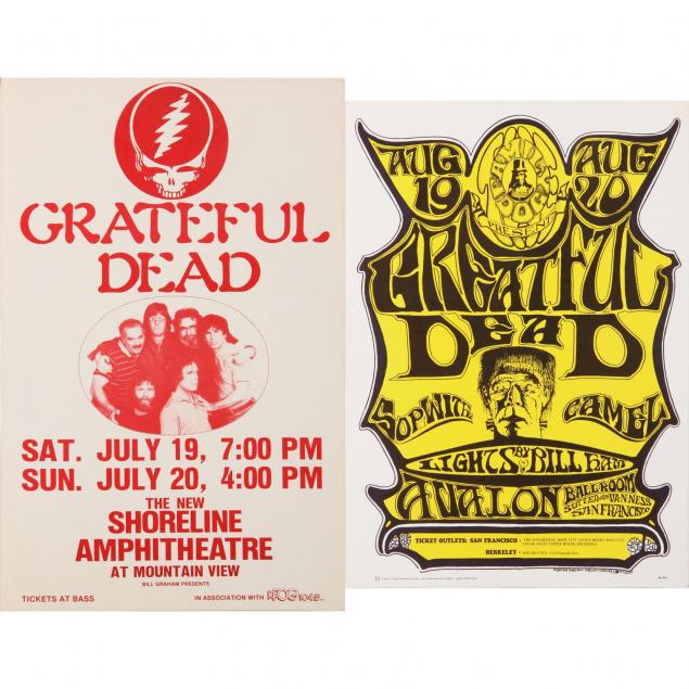 two-grateful-dead-concert-posters