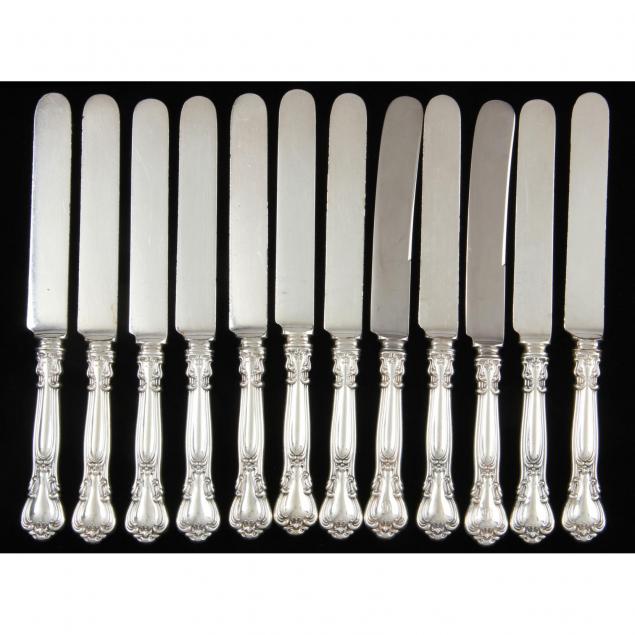 set-of-12-gorham-chantilly-luncheon-knives