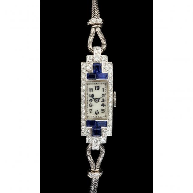 art-deco-lady-s-platinum-diamond-and-sapphire-dress-watch