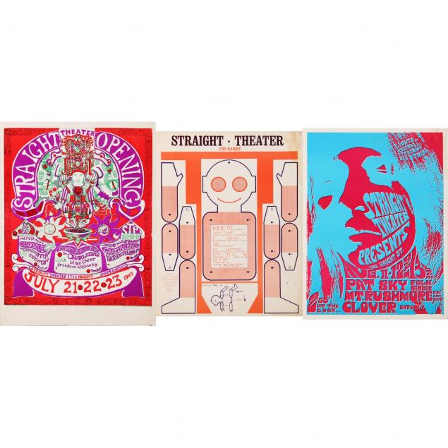 three-1967-straight-theater-concert-posters