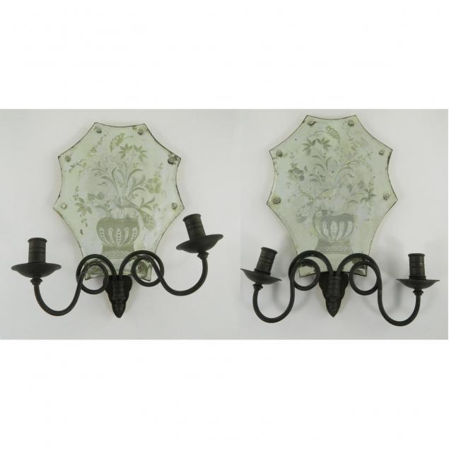 pair-of-dutch-school-style-mirrored-wall-sconces