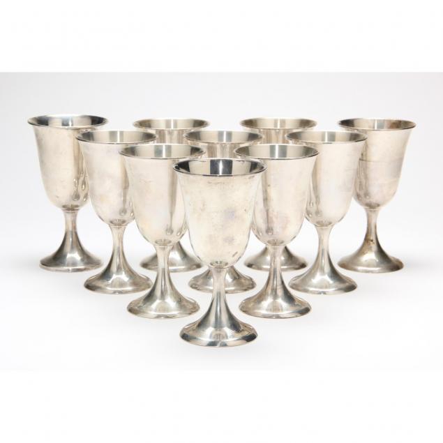 set-of-10-sterling-silver-water-goblets