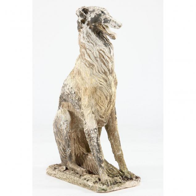 cast-stone-garden-statue-of-a-borzoi-hound