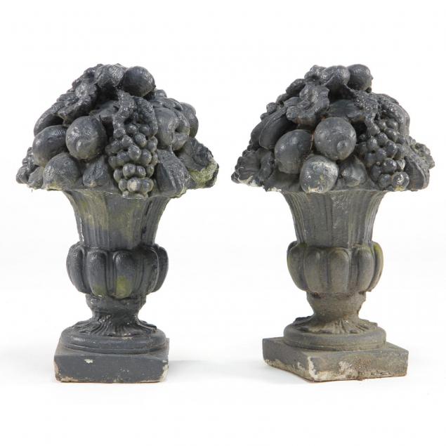 pair-of-cast-stone-garden-statues-of-urns-with-fruit