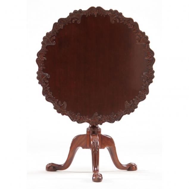 century-british-national-trust-collection-chippendale-style-tilt-top-tea-table
