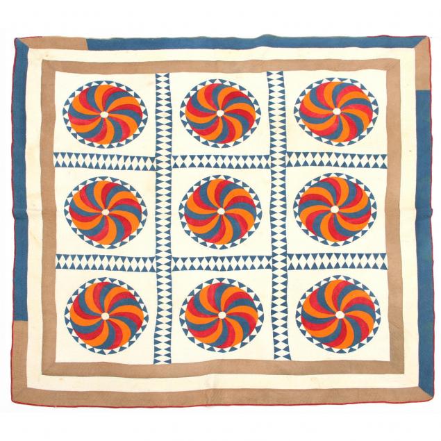 antique-hand-applique-quilt