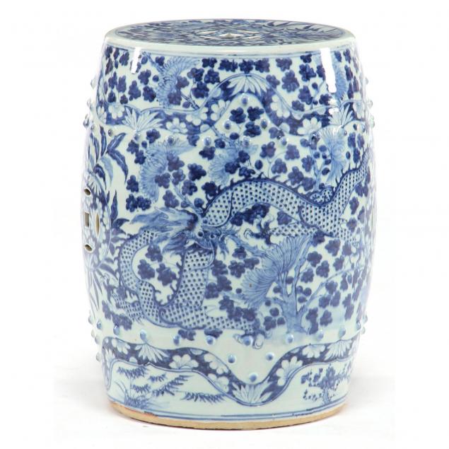 chinese-blue-and-white-porcelain-garden-seat