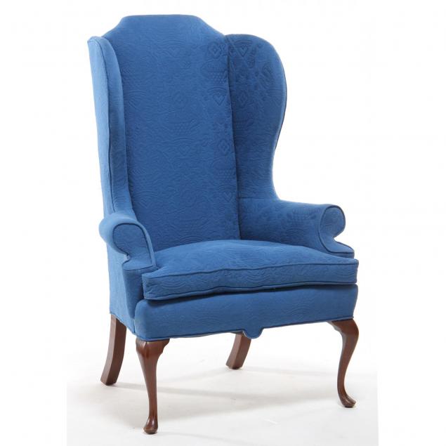 walker-queen-anne-style-wingback-chair