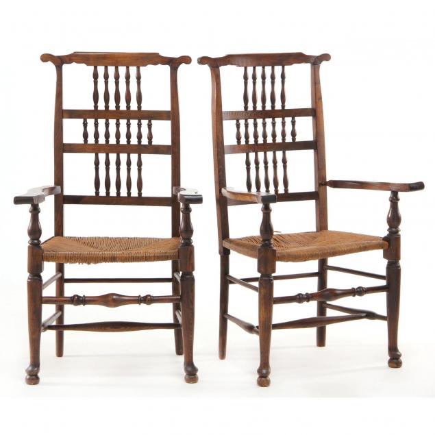 pair-of-english-spindle-back-arm-chairs