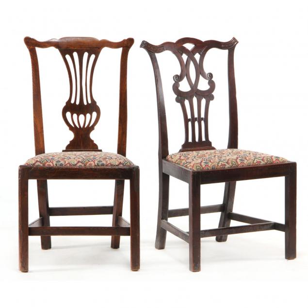 two-english-chippendale-side-chairs