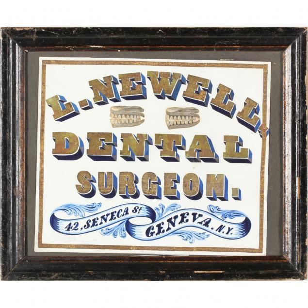 dental-surgeon-trade-sign-19th-century