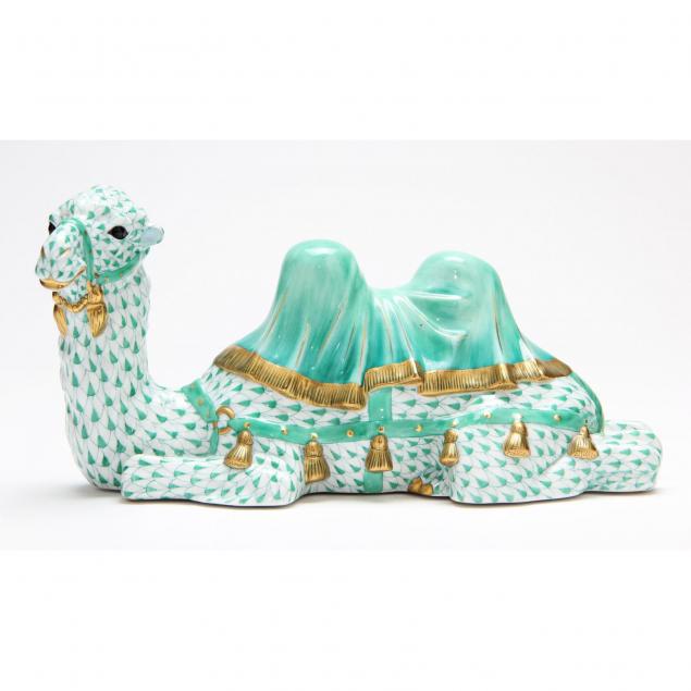 herend-porcelain-recumbent-camel