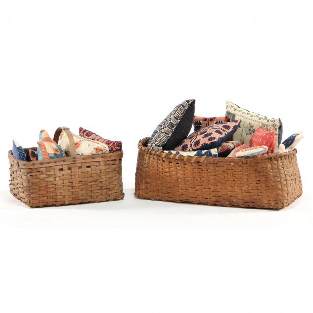 two-splint-baskets-and-pillow-grouping