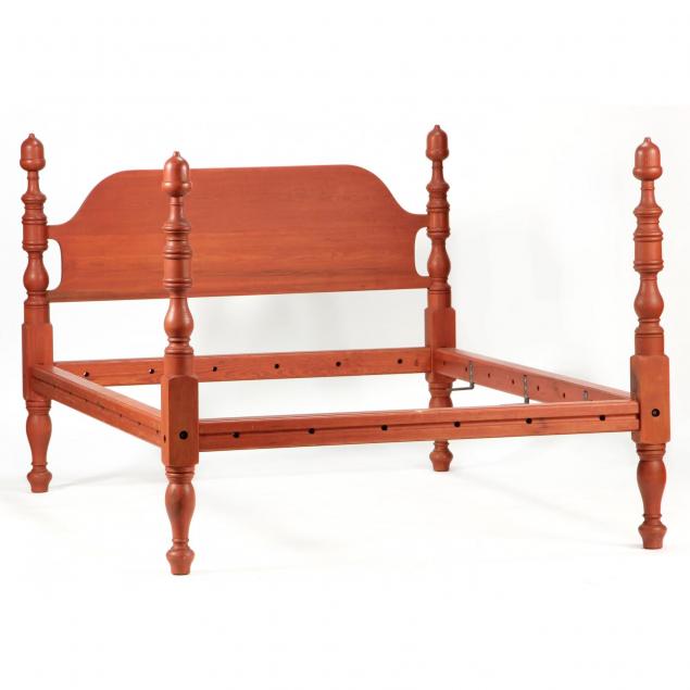 early-american-style-custom-queen-size-bed