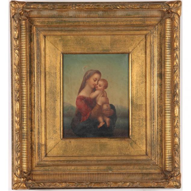 madonna-and-child-after-raphael-sanzio