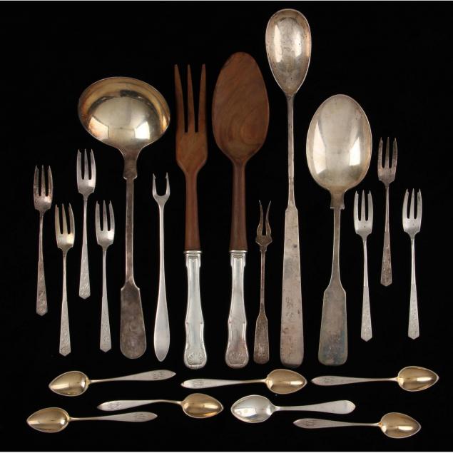 21-pieces-of-american-sterling-silver-silverplate