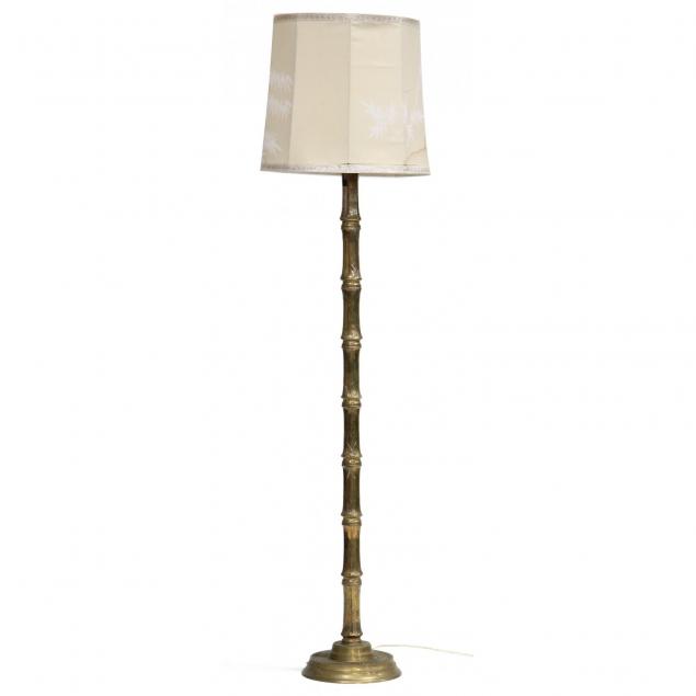 mid-century-modern-faux-bamboo-floor-lamp