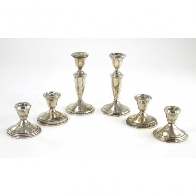 six-weighted-sterling-silver-candlesticks