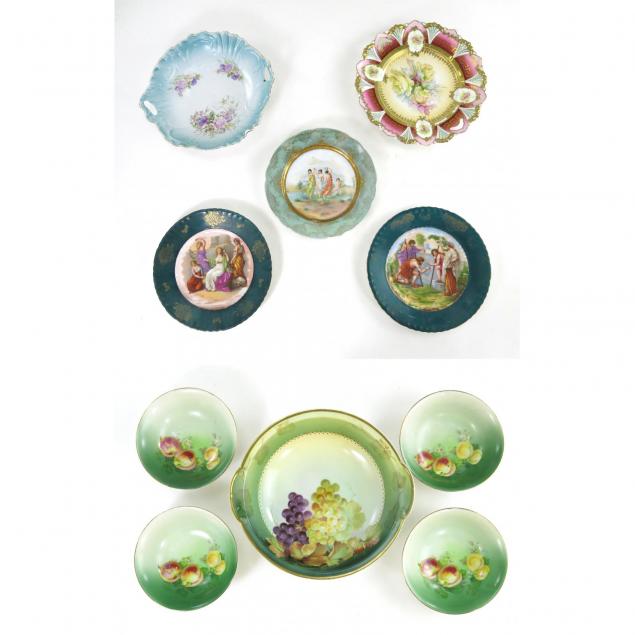 ten-pieces-victorian-porcelain