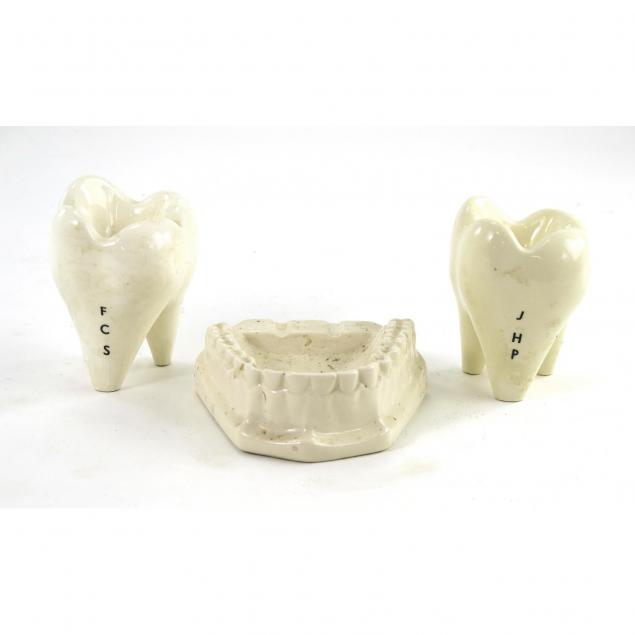 three-dental-ashtrays