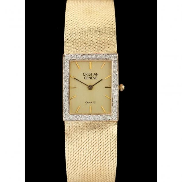 lady-s-gold-and-diamond-watch-cristian-geneve