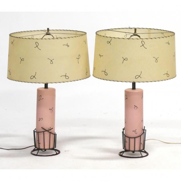 pair-of-mid-century-modern-table-lamps