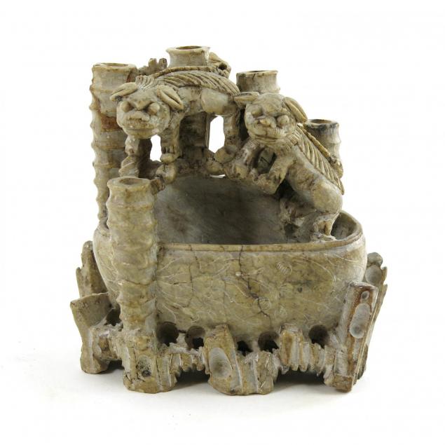 chinese-carved-stone-brush-holder