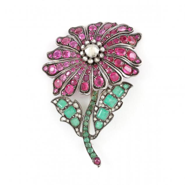 antique-gem-set-brooch