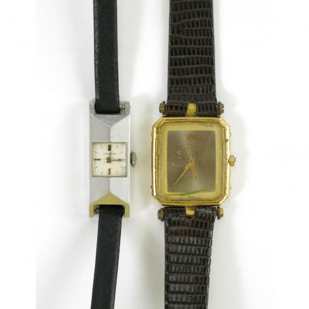two-vintage-wristwatches