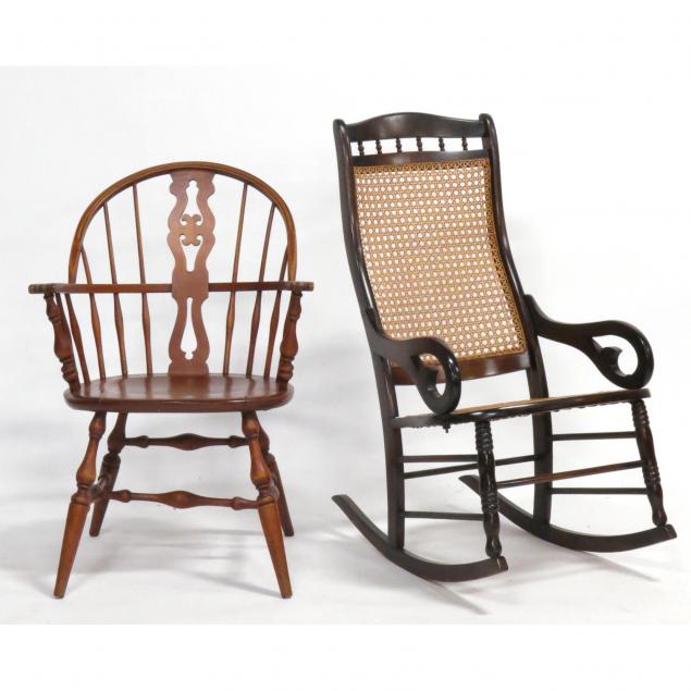 two-vintage-chairs