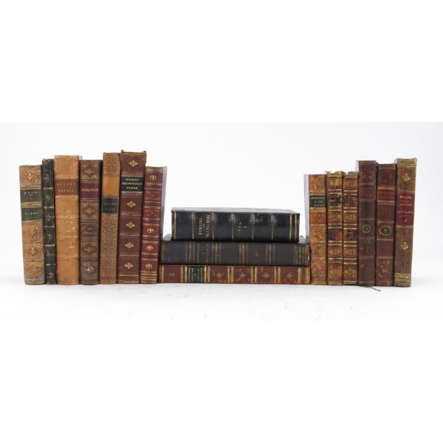 sixteen-decorative-leather-bound-books