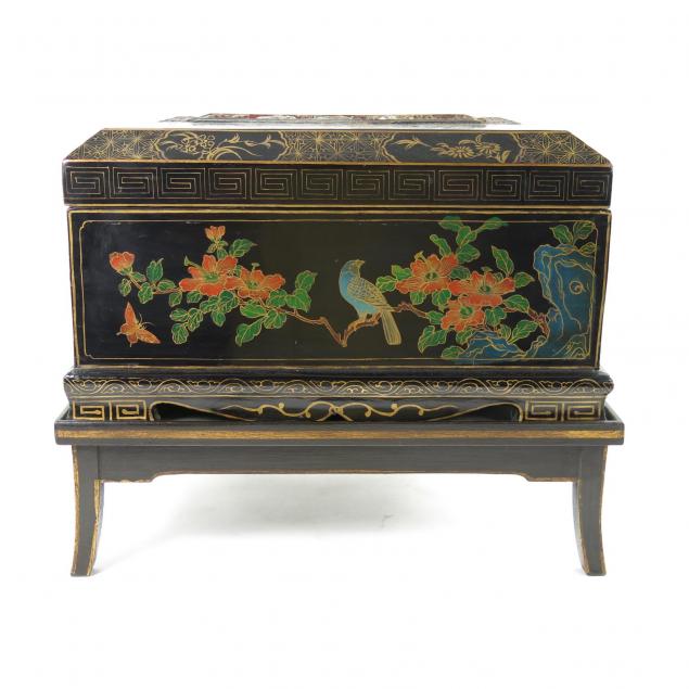 chinese-lacquered-box-on-stand