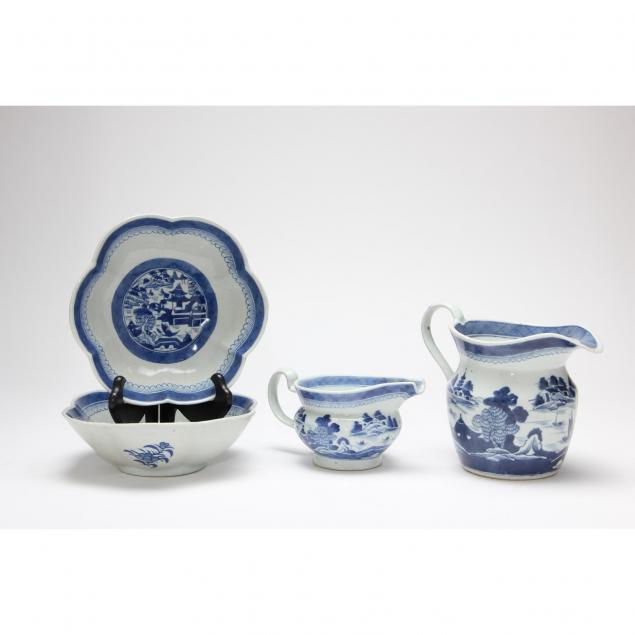 four-pieces-chinese-porcelain