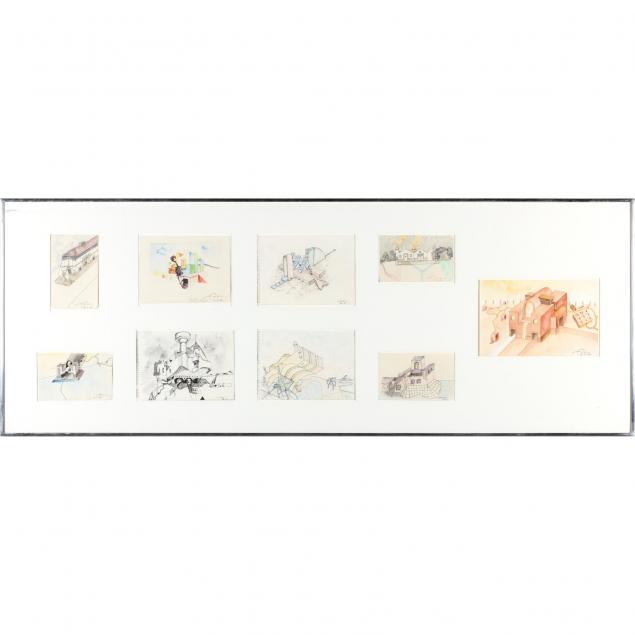 fernando-montes-bolivian-1930-2007-nine-drawings