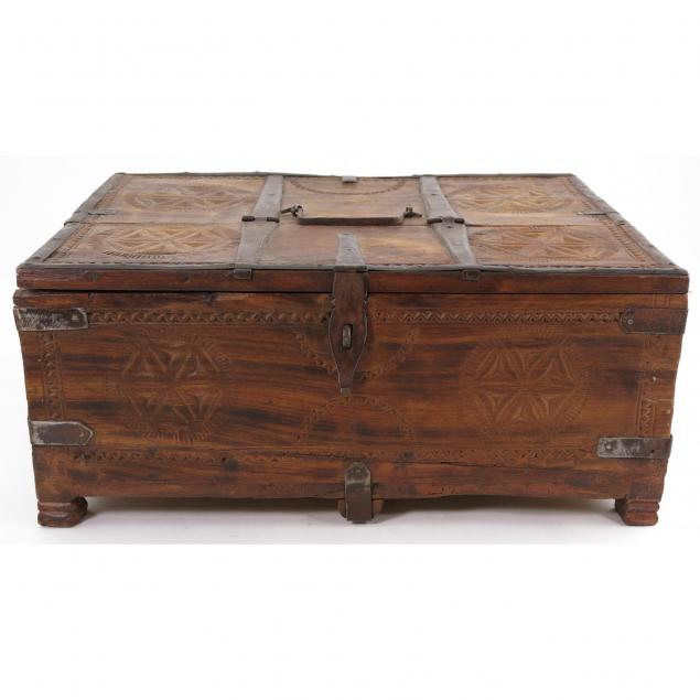 antiqued-indian-coffer