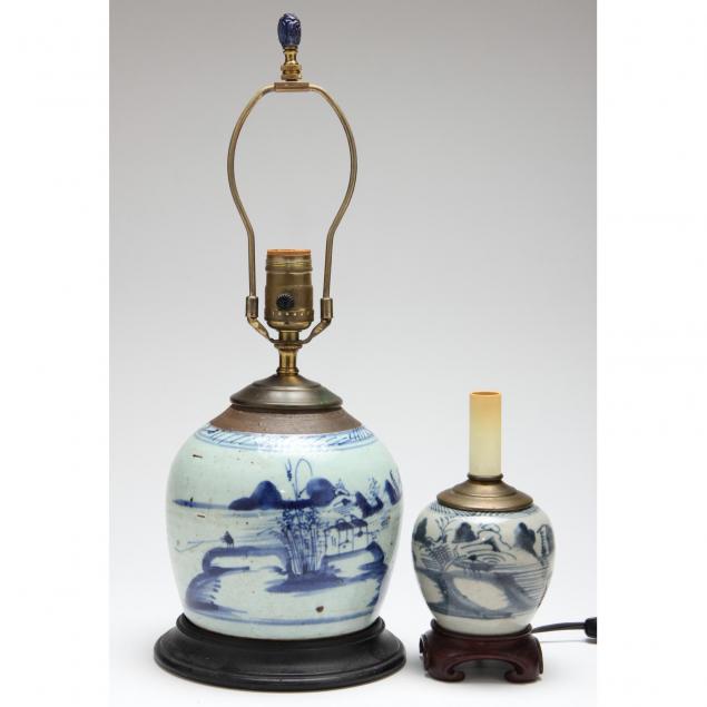two-chinese-ginger-jar-table-lamps