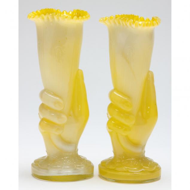 pair-of-victorian-glass-posy-vases
