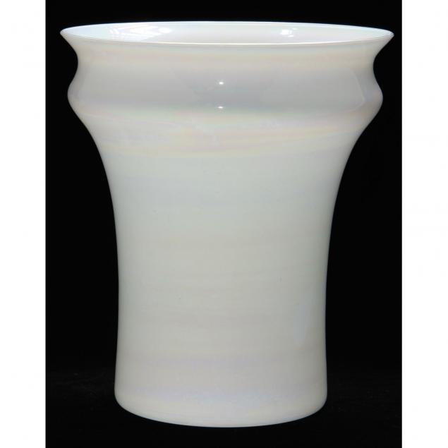 venini-sergio-asti-large-iridescent-art-glass-vase