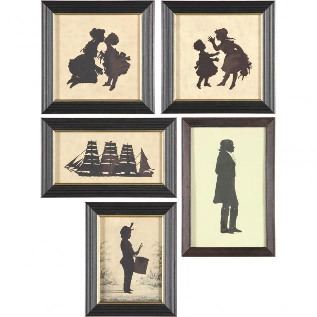 a-group-of-silhouettes-20th-century