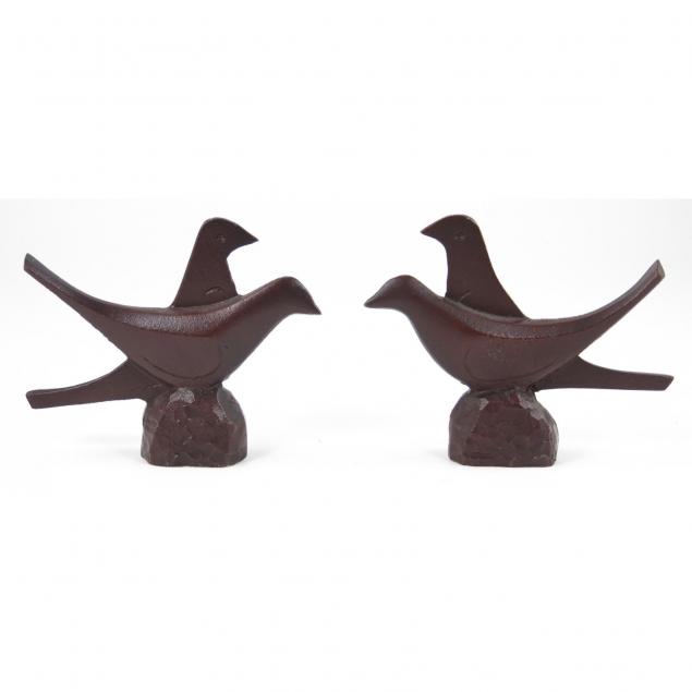 pair-of-cast-iron-avian-bookends