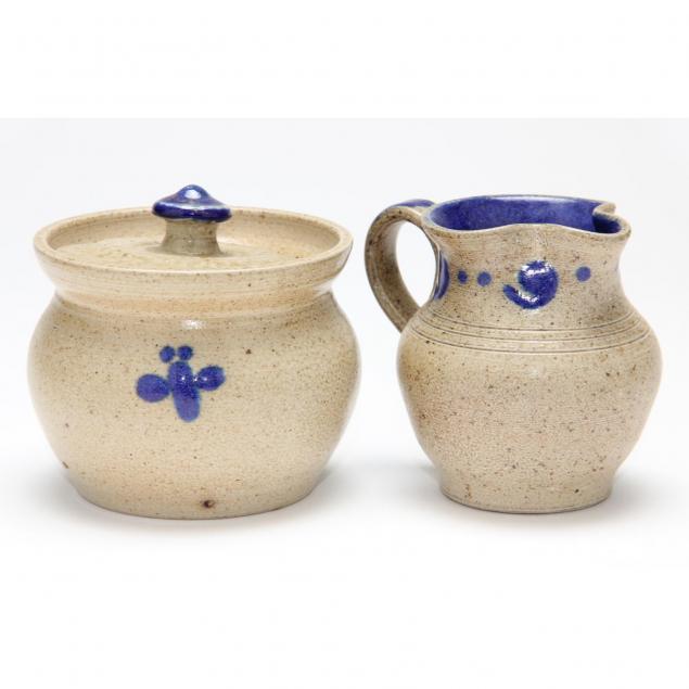 ben-owen-pottery-sugar-and-creamer