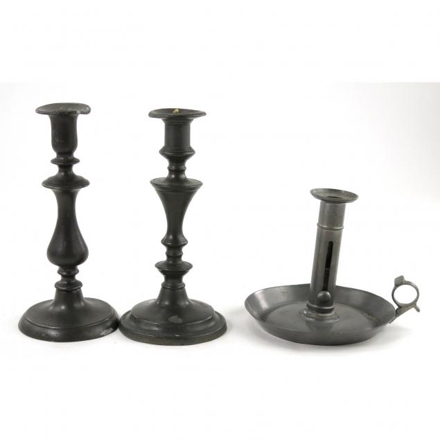 three-pewter-candlesticks