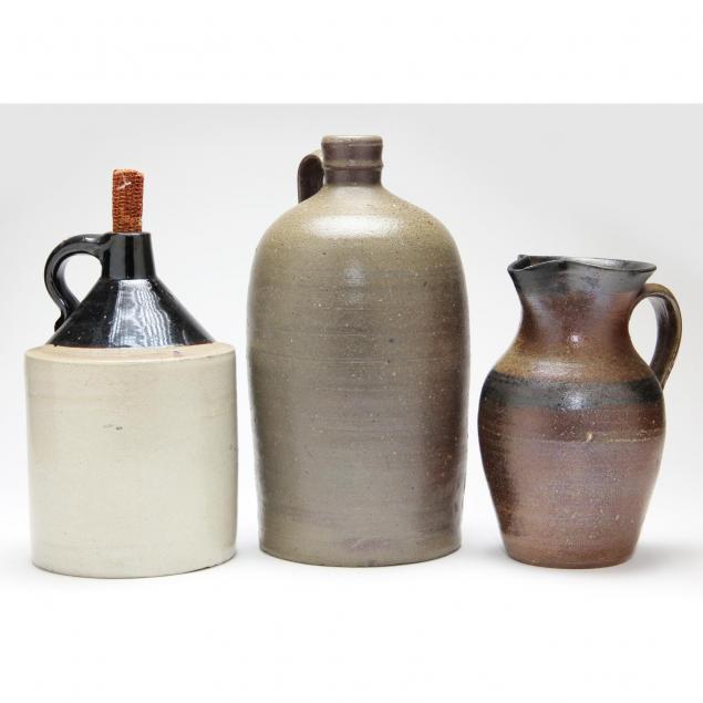 three-american-pottery-vessels