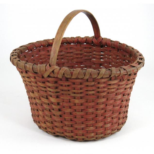 antique-painted-basket