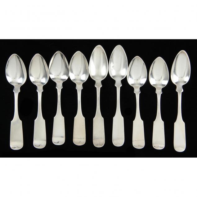 nine-coin-silver-teaspoons