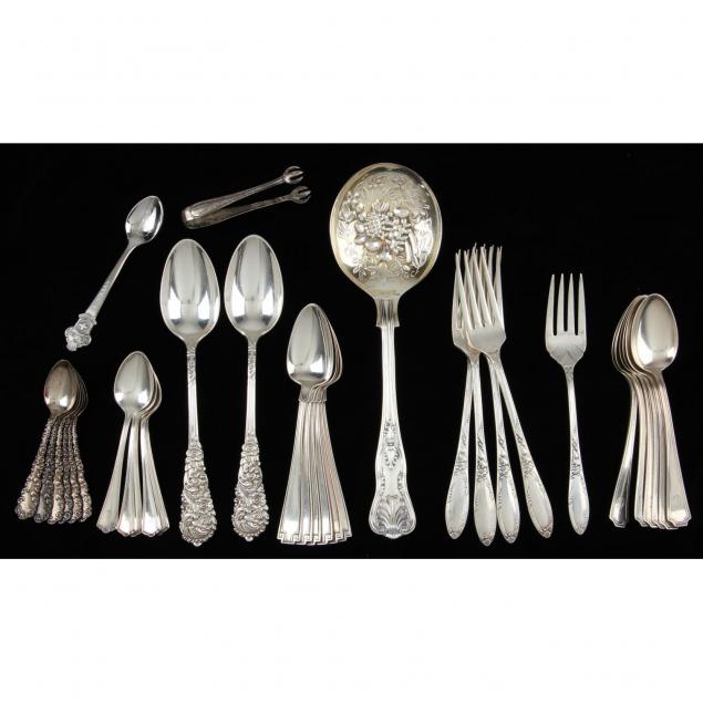 31-pieces-of-sterling-silver-flatware