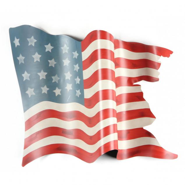 sheet-metal-folk-art-american-flag