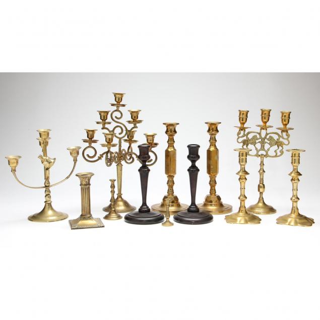 group-of-twelve-vintage-candlesticks