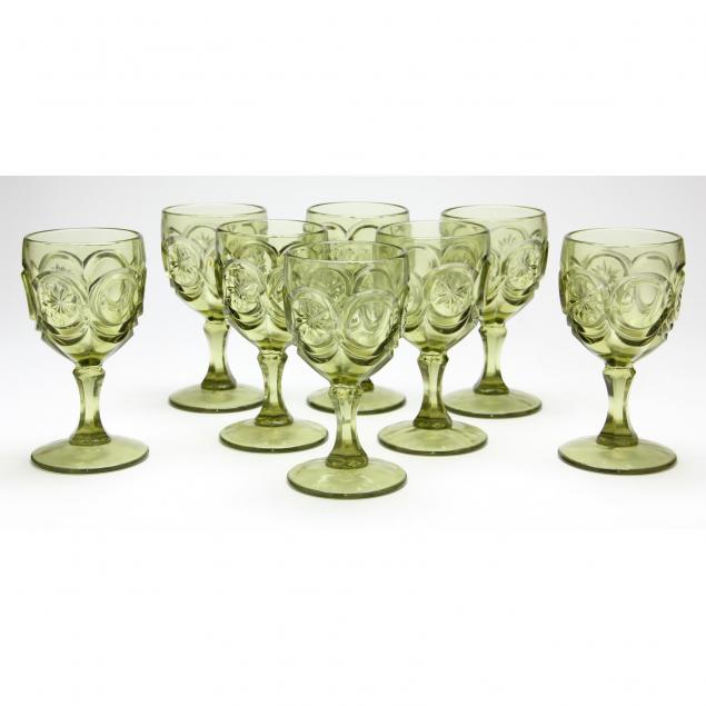 eight-vintage-moon-and-star-goblets