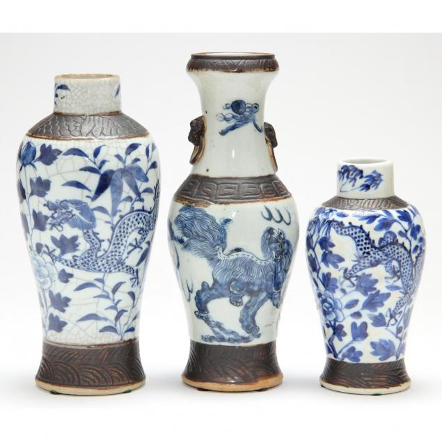 three-chinese-blue-and-white-decorated-vases
